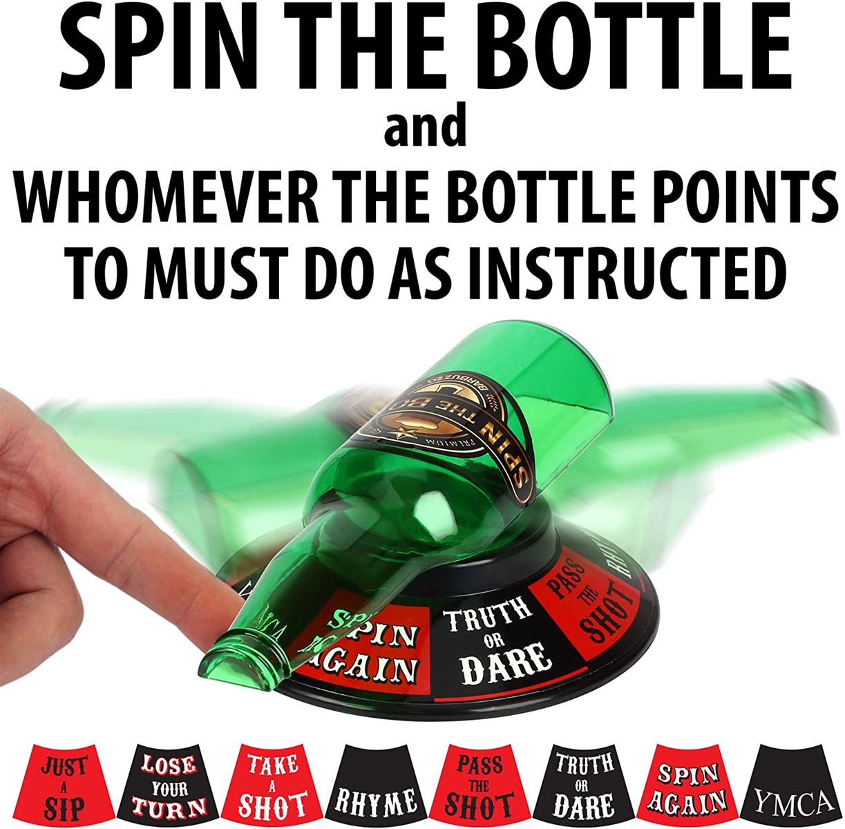 New Style Party and Adult Drinking Game Spin the Bottle Game