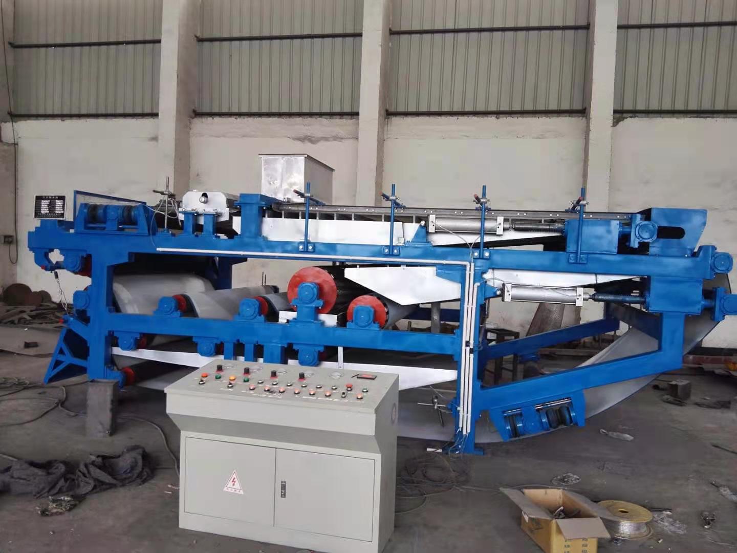 Belt filter press sludge dewatering machine solidliquid separator