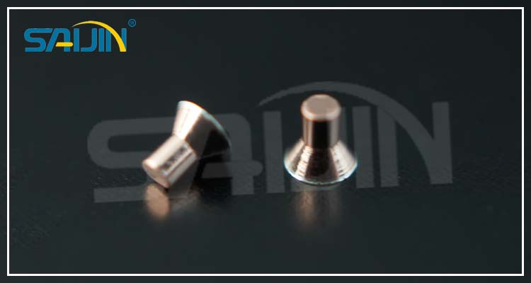 Factory Direct Sale Wholesale customized Electrical Silver Contact rivet for relay switch