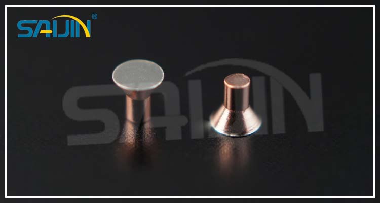 Factory Direct Sale Wholesale customized Electrical Silver Contact rivet for relay switch
