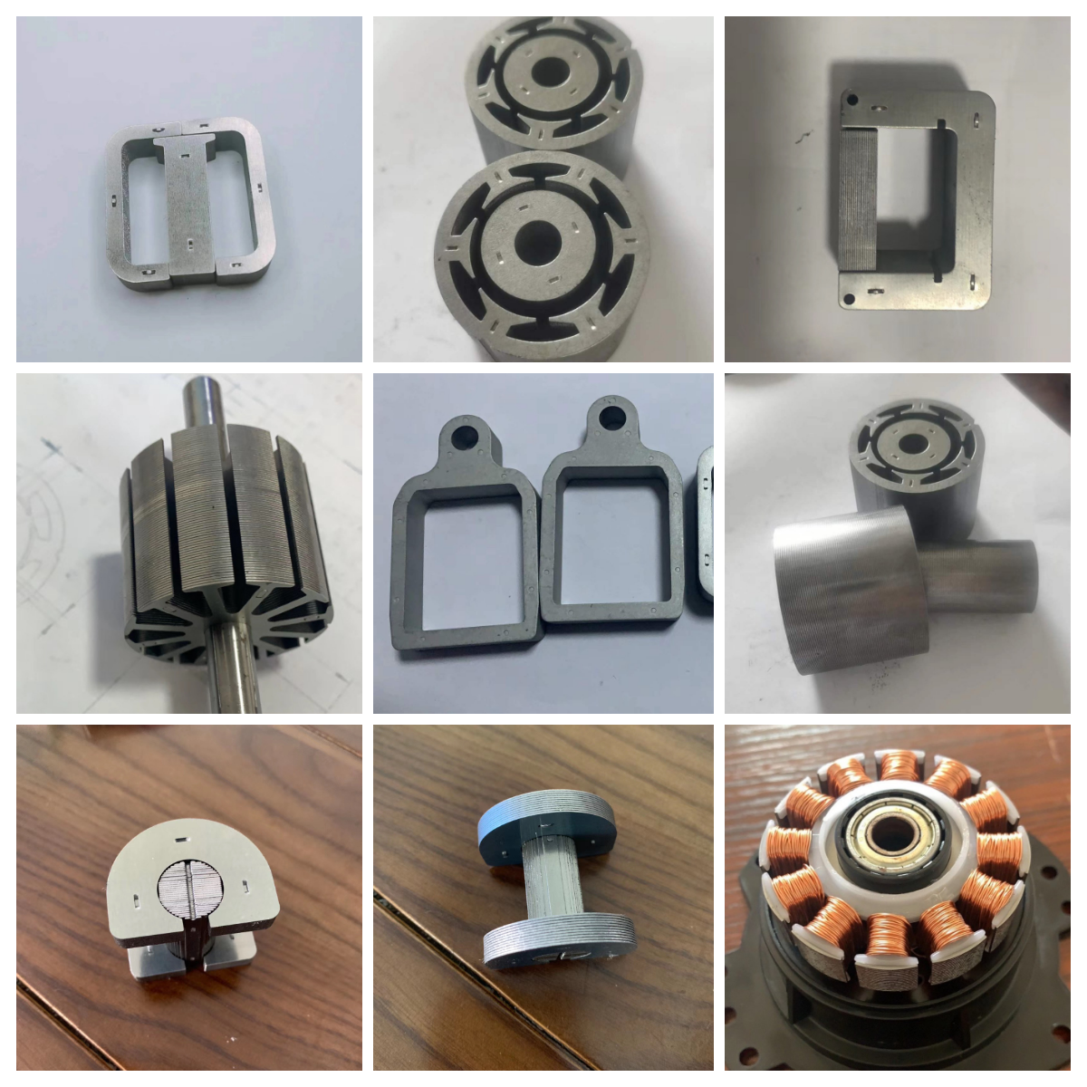 Motor lamination cores rotor lamination stack stator cores