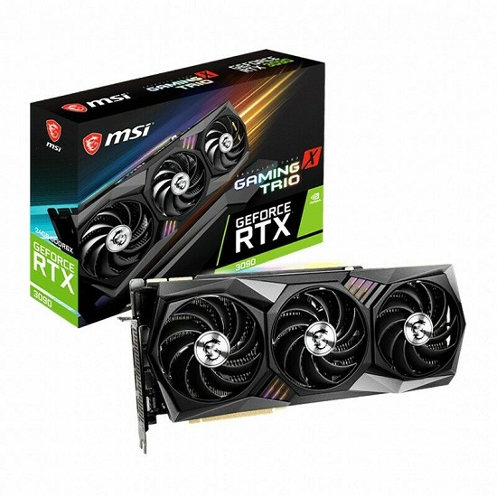 PLACE ORDER NOW BUY 5 GET 3 FREE MSI NVIDIA GeForce RTX 3090 VENT 3X 24G OC Gaming Graphics card with 24GB