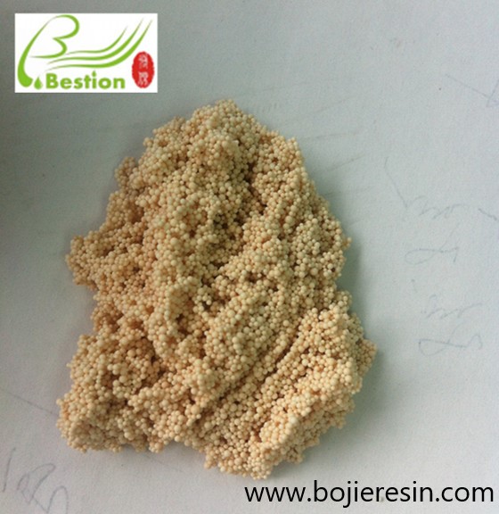 The large ring lactone class antibiotic adsorption resin
