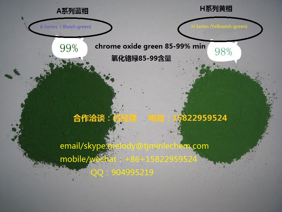 chrome oxide green in ceramicenamel refactory and glass indudtried