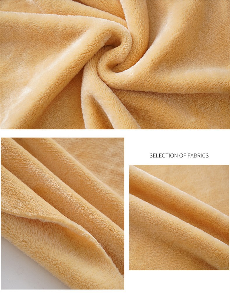 100 polyester super soft plain flannel fleece fabric for bedding sets blanket home textile