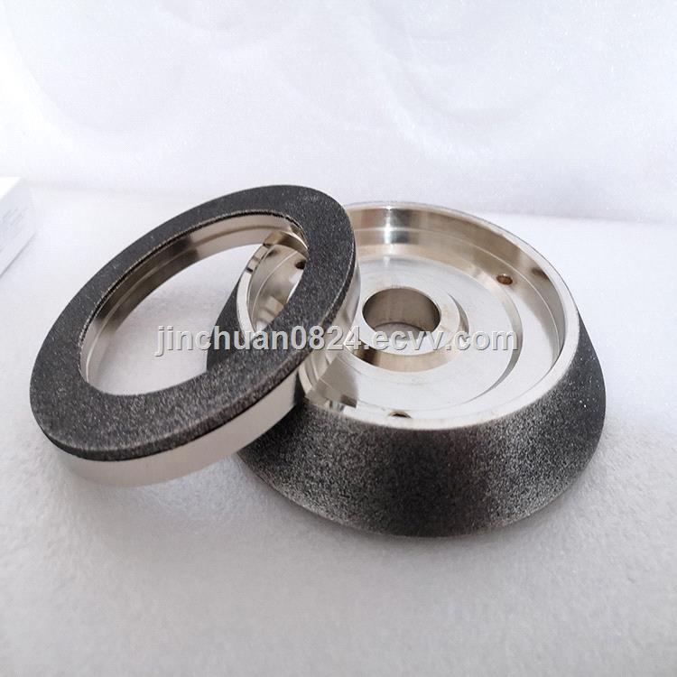 Combined cubic boron nitride grinding wheel to sharpen steel tools