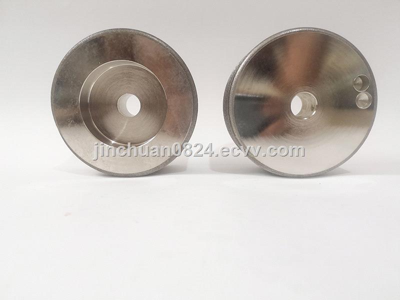 Customized electroplated cubic boron nitride grinding wheel for scissors grinding