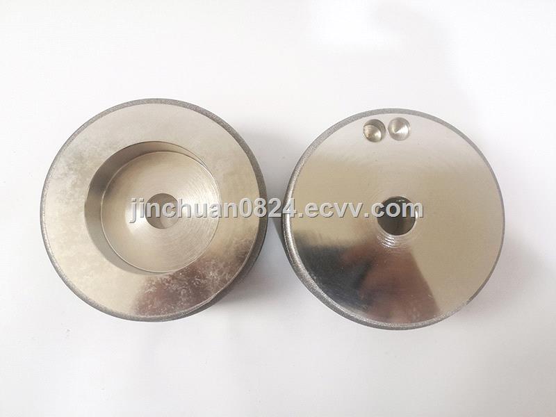 Customized electroplated cubic boron nitride grinding wheel for scissors grinding