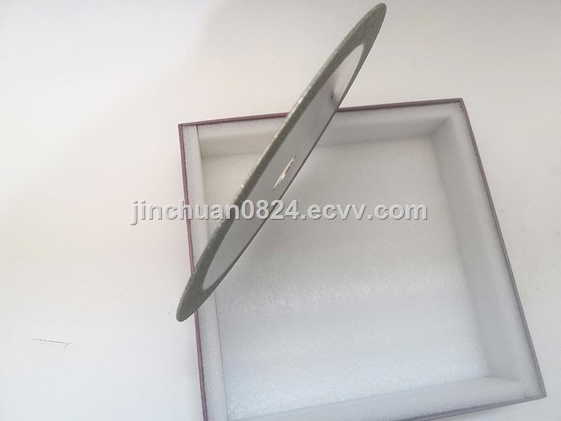 Electroplated Diamond Disc for Cutting Bamboo Charcoal Graphite PV Plastics