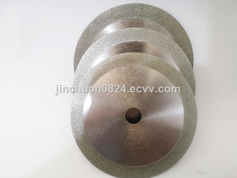 Electroplated Diamond Disc for Cutting Bamboo Charcoal Graphite PV Plastics