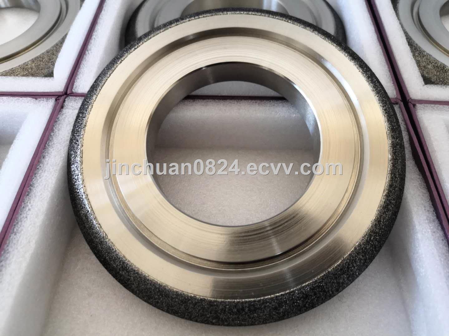 Irregular Arc Electroplated Cubic Boron Nitride Grinding Wheel