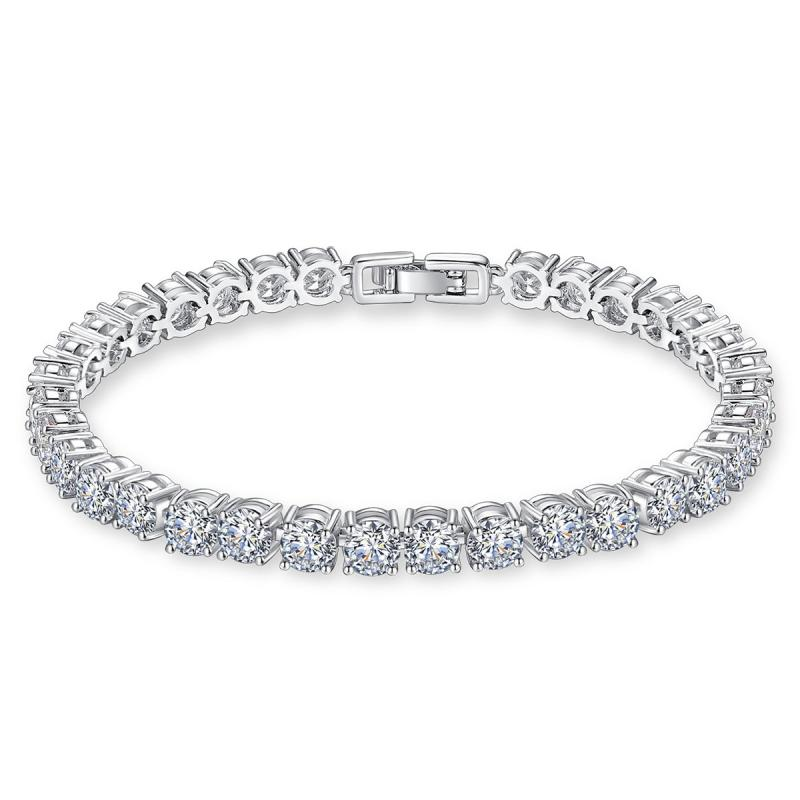CLASSIC Style new delicate luxury Roman crystal bracelet contracted set with diamond bracelet