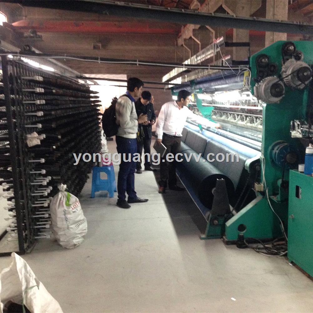 Fruit protection nets cloth warp knitting machine production line