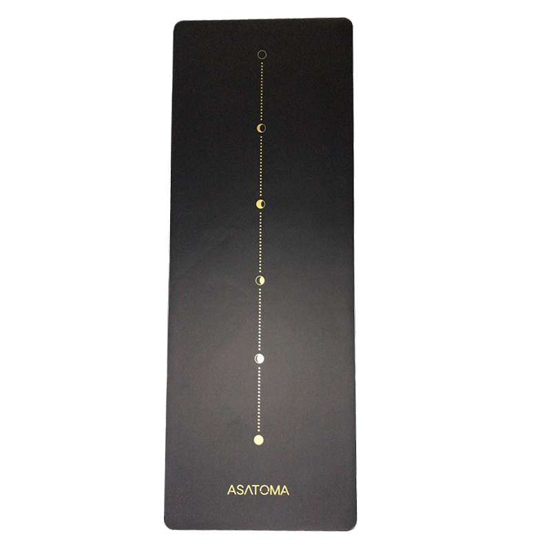 Eco friendly custom printing natural rubber PU yoga mat