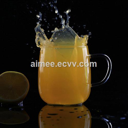 Factory Sale Big Capacity Crystal Glass Coffee Mug Milk Cola Tea Cup Reusable Cup With Handle