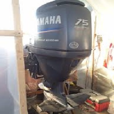 Used Yamaha 75 HP 4Stroke Outboard Motor