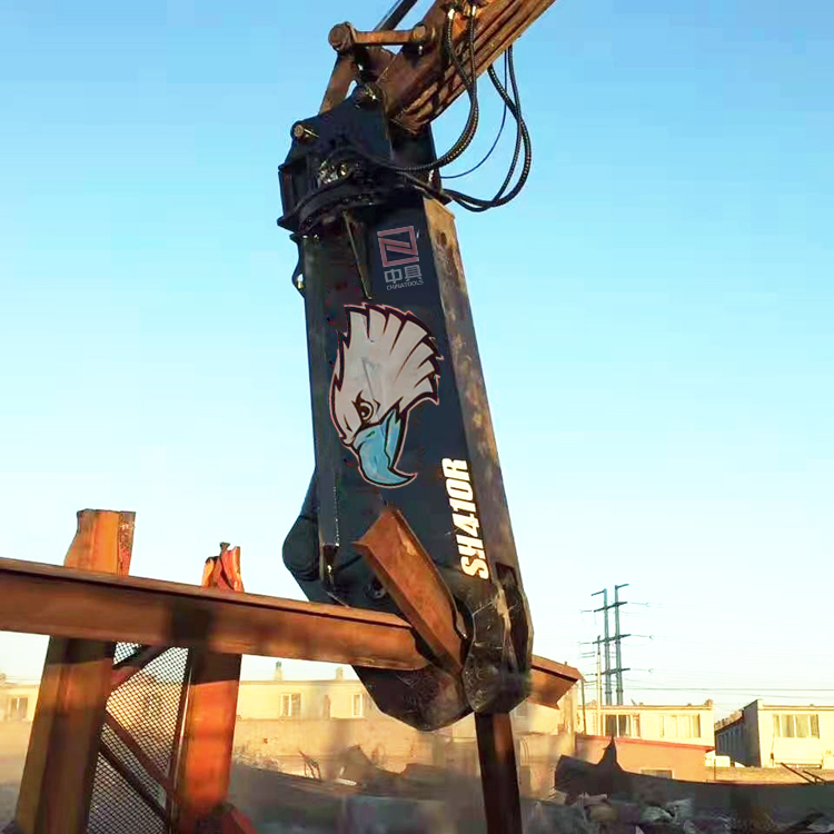 Hydraulic Scrap Demolition ShearExcavator shear for dismounting or demolitionhydraulic cutting tools