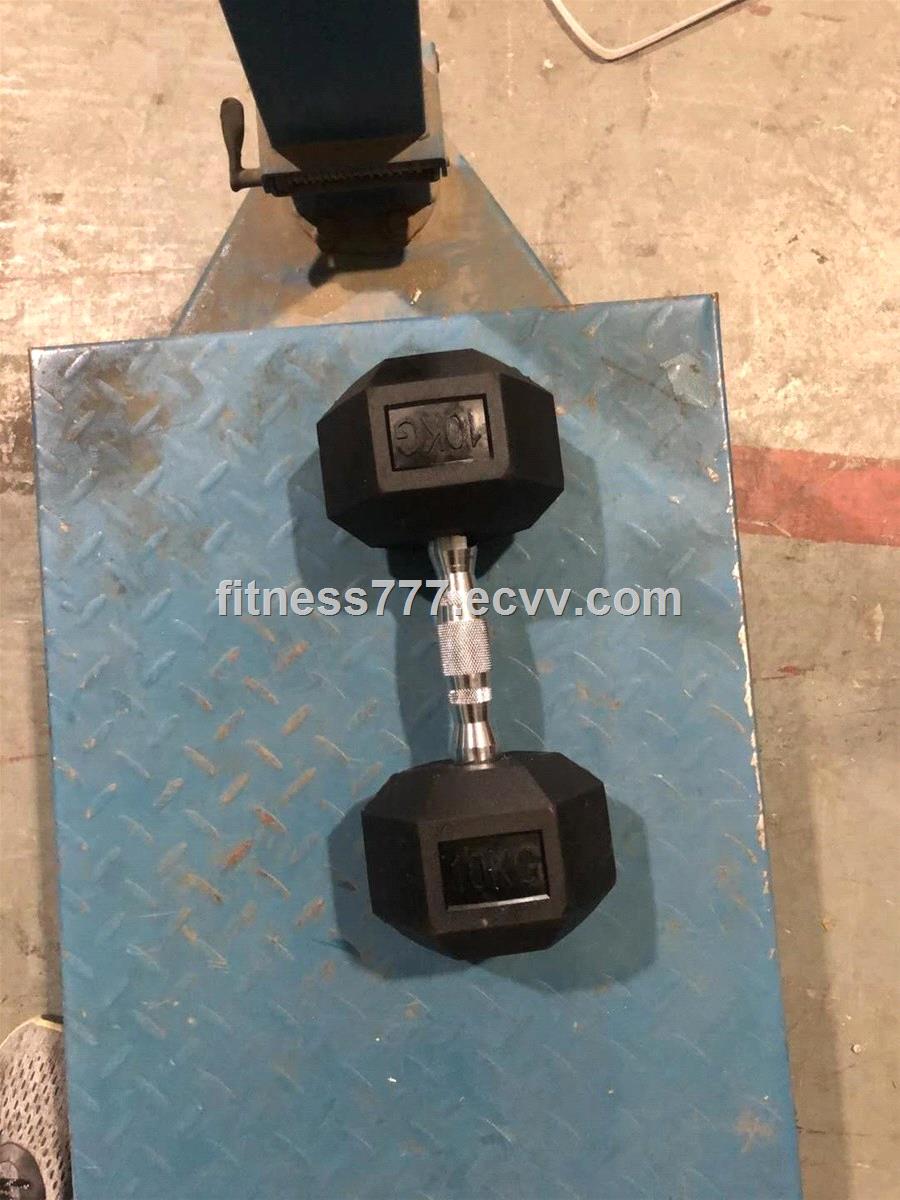 Hexagon dumbbellPackage plastic dumbbellCast iron dumbbell