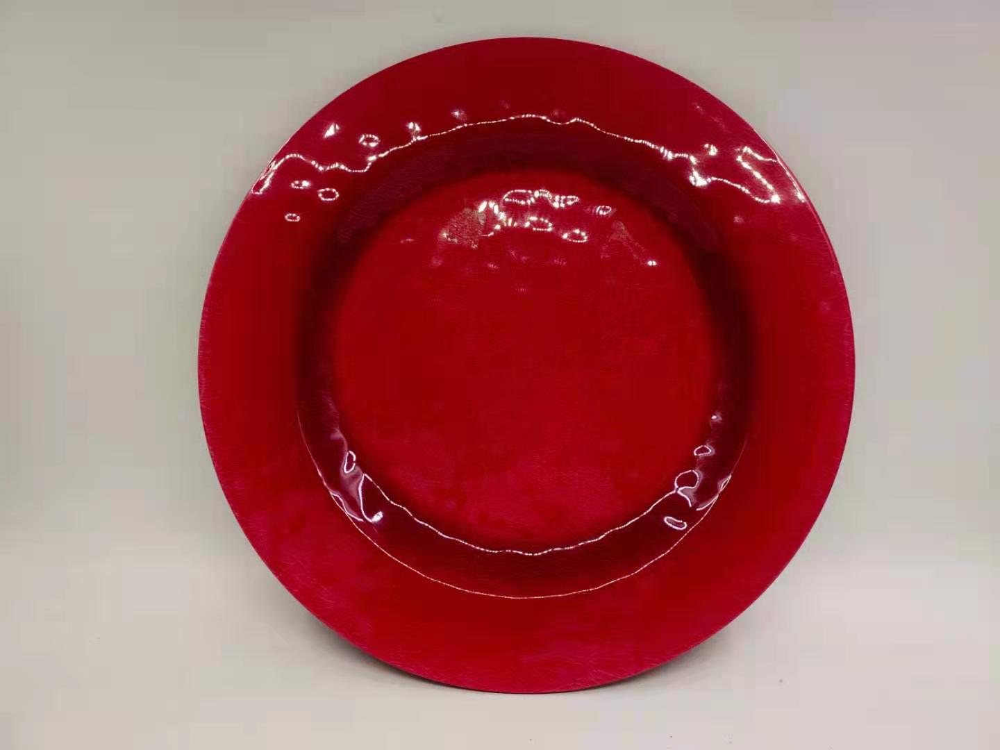 11Round Melamine Plate Dinner Plate Tableware Set