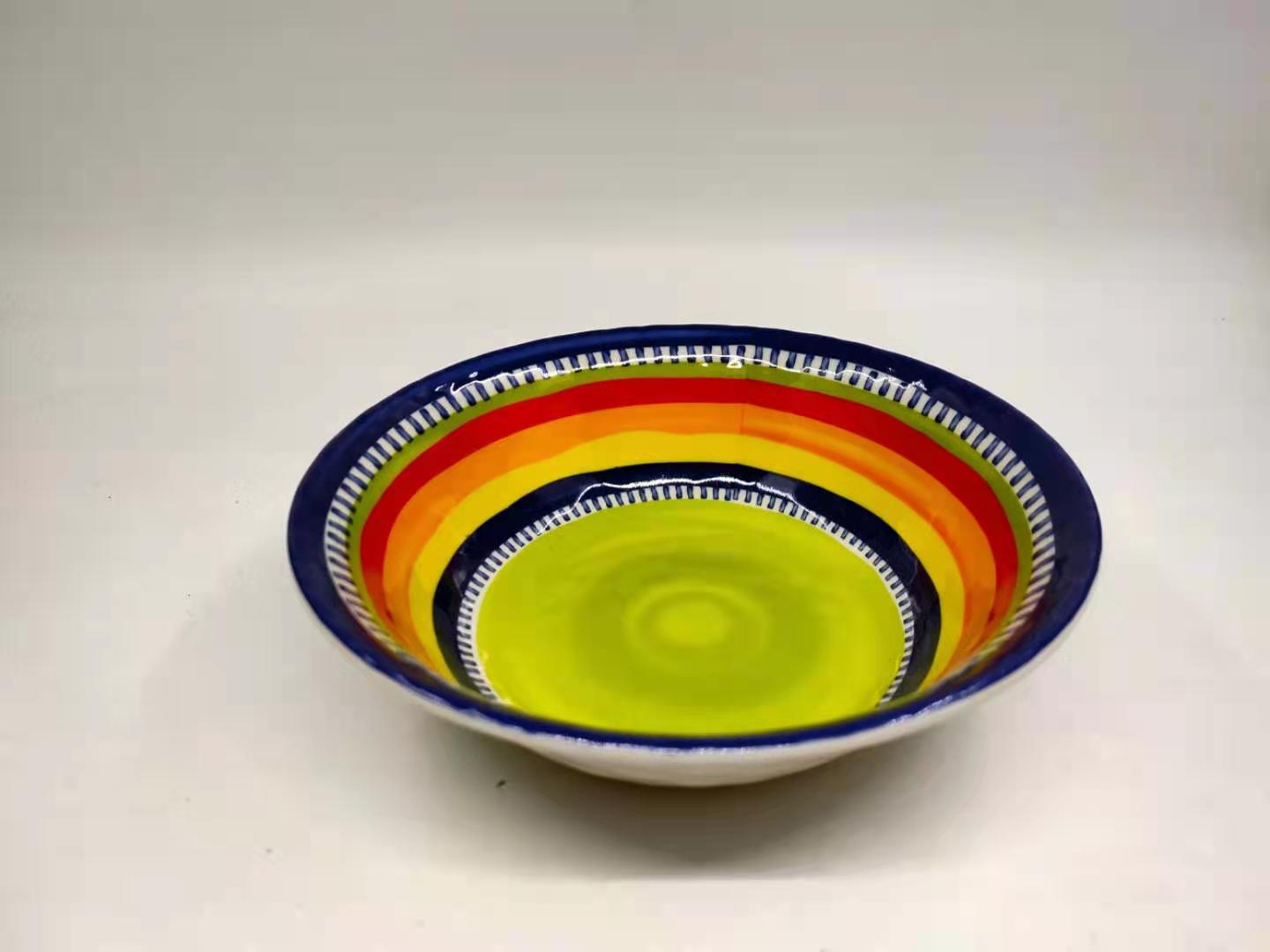 6in melamine round bowl salad bowlcan accept customerized