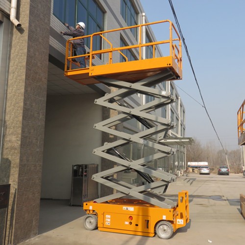 WIZ Electric Mobile Scissor Lift