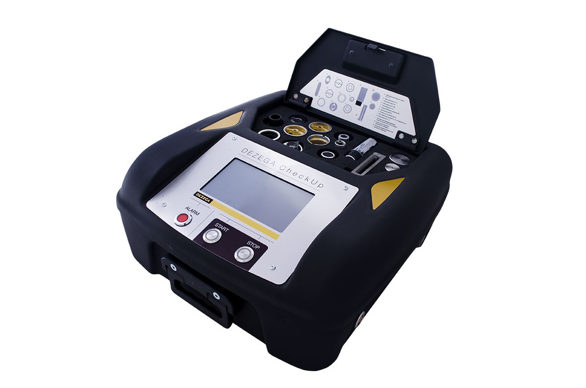 Breathing equipment test set DEZEGA CheckUp