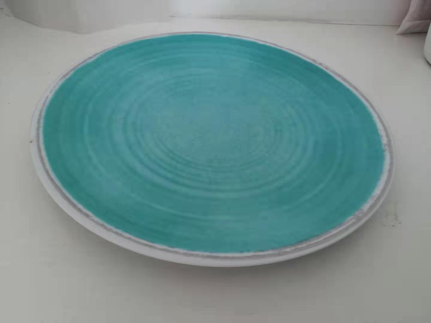 melamine round plate coupe plates dinner plate