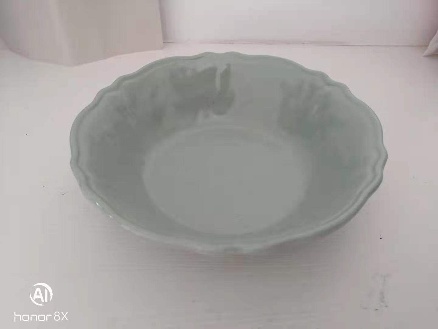 melamine flower shaped bowl wave edge bowl fruit bowls