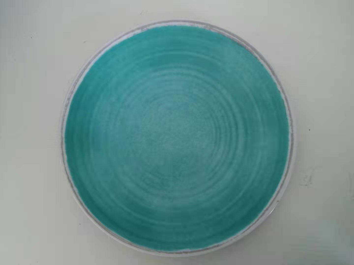 melamine round plate coupe plates dinner plate