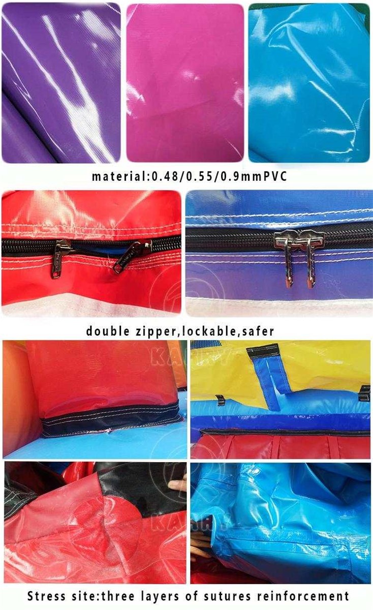 supply PVC inflatable jumping bouncer castle