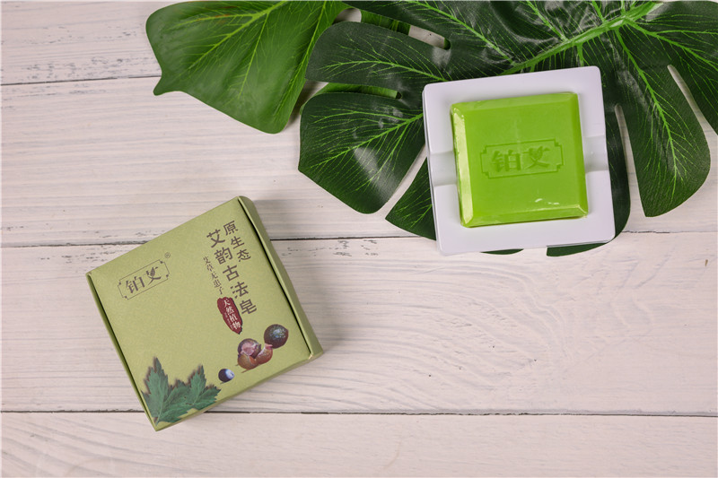 Pure herbal wormwood handmade soap