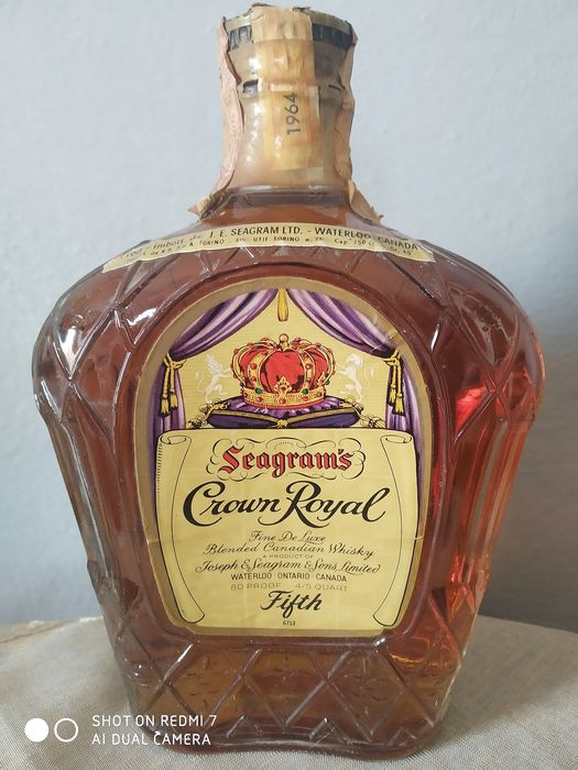 Seagrams Crown Royal Whiskey 750ML