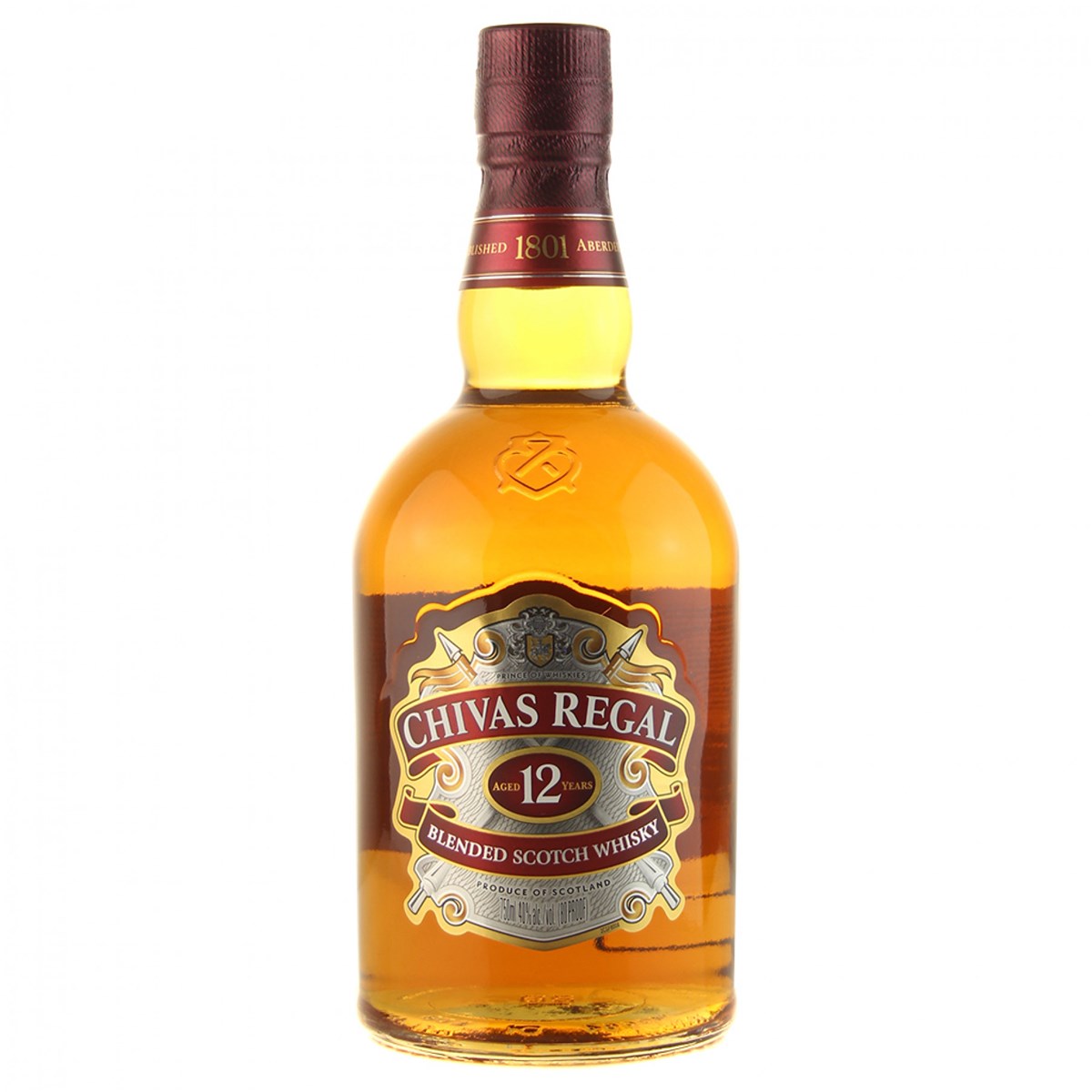 Chivas Regal 12 Year Premium Scotch Whisky 750ML