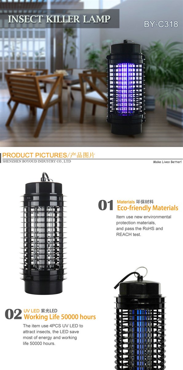 Hot Sale Indoor Insect Mosquitoes Killer Insect Zapper High Power Flies Killer