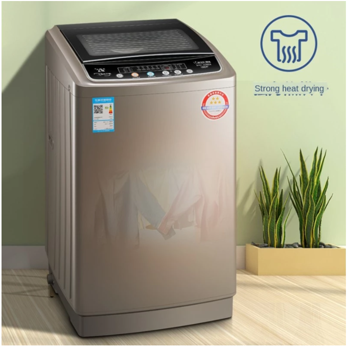 9kg large capacity Fully automatic washing machine smart booking antibacterial washing machine portable washer and dryer