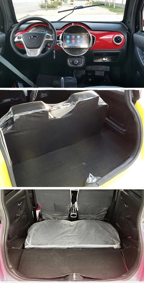 Miss Electric VehicleYellowdualuse female mini