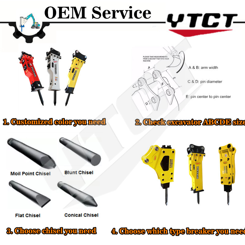 Soosan SB81 Hydraulic Breaker for Excavator