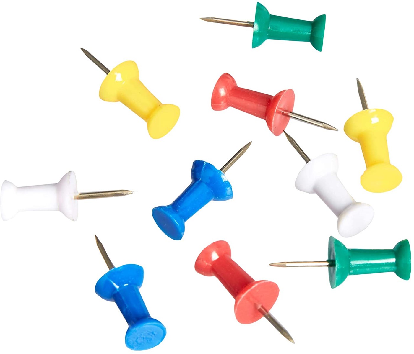 Assorted Decorative Color Plastic Push Pins Tacks Used for Office
