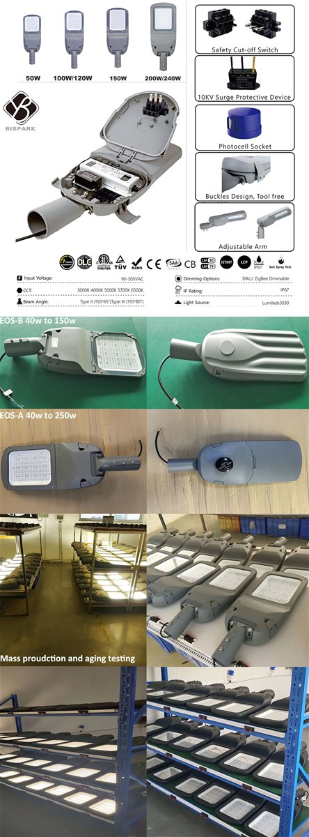 EOS LED Street Lighting LED Road Lighting