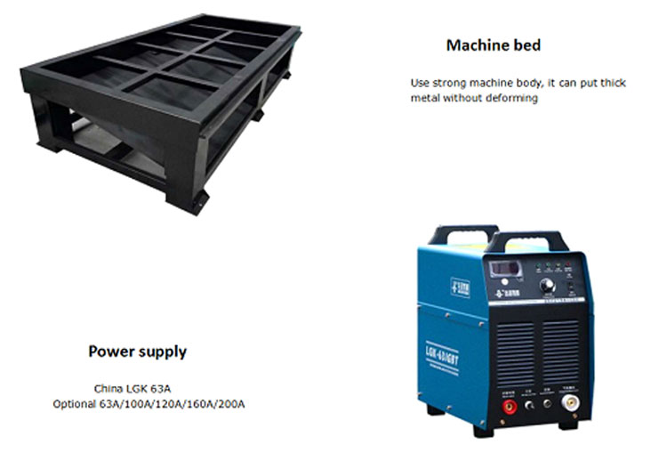 2021 Plasma Metal Strong Water Table Style CNC Plasma Metal Cutter Hot Sale