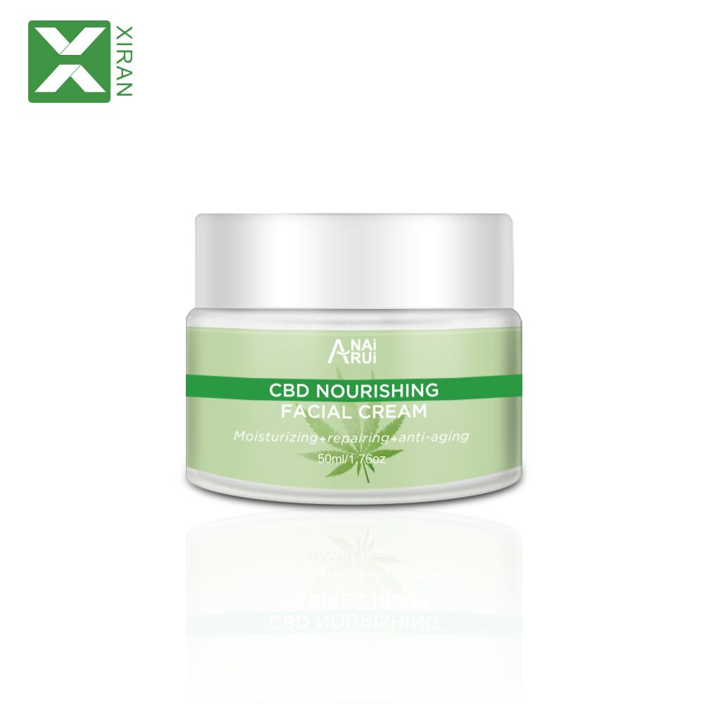 CBD Face Cream Natural Hemp Extract Anti Aging Relax the Skin for Day