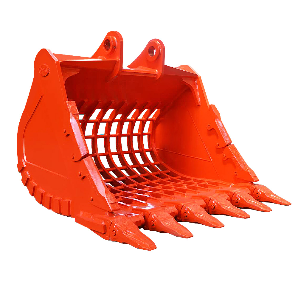 YF Excavator Skeleton Bucket with Bucket Teeth for PC240PC220