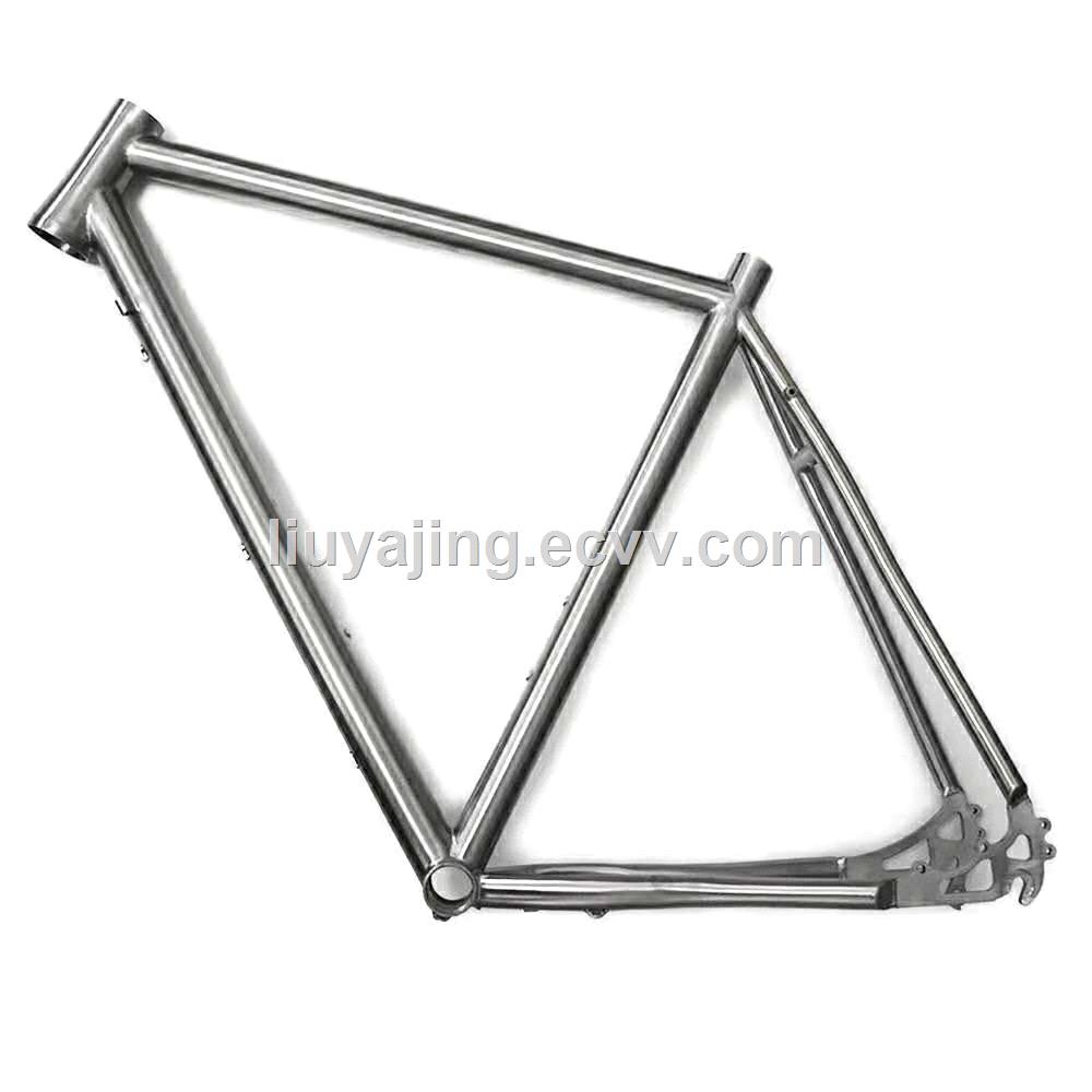 titanium alloy bicyclesMTBRoad bicyclesfoldingHigh qualityframelighter stronger and more durablemanufacturer