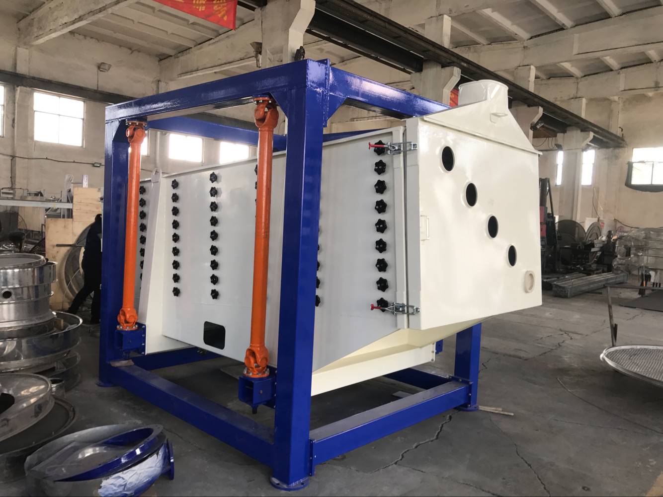Square Swing Screen Sand Vibrating Sieve Mining Separator Machine