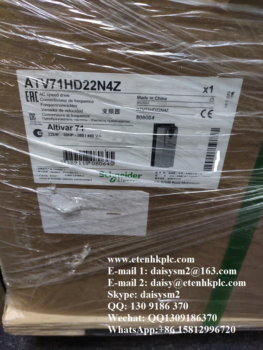 100 new rich stocks Schneider Inverter ATV71HD22N4Z ATV340D37N4E ATV930D11N4 ATV310HU22N4E