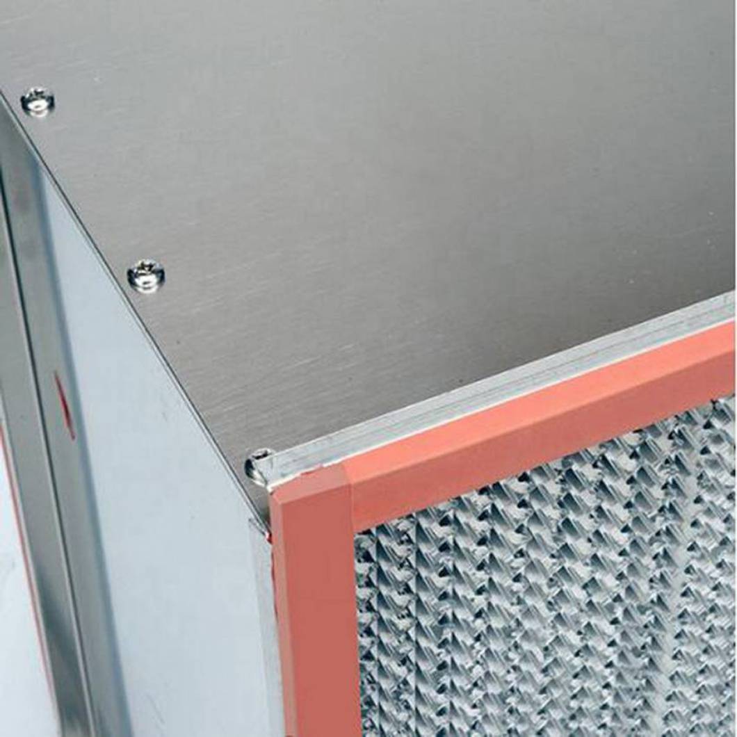 Galvanized Steel Frame High Temperature HEPA Filter for Purificaiton Systems