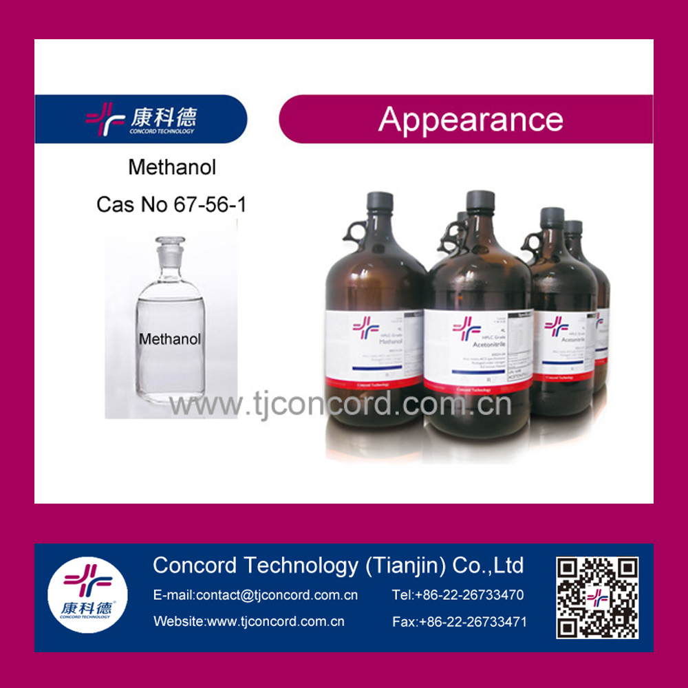 4L HPLC Grade Methanol Chinese high purity chemical manufacturer