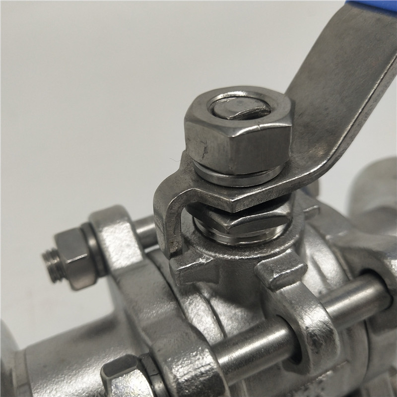 China Sanitary and Industrial Clamped Ball Valve High Quality 304316 Stainless Steel