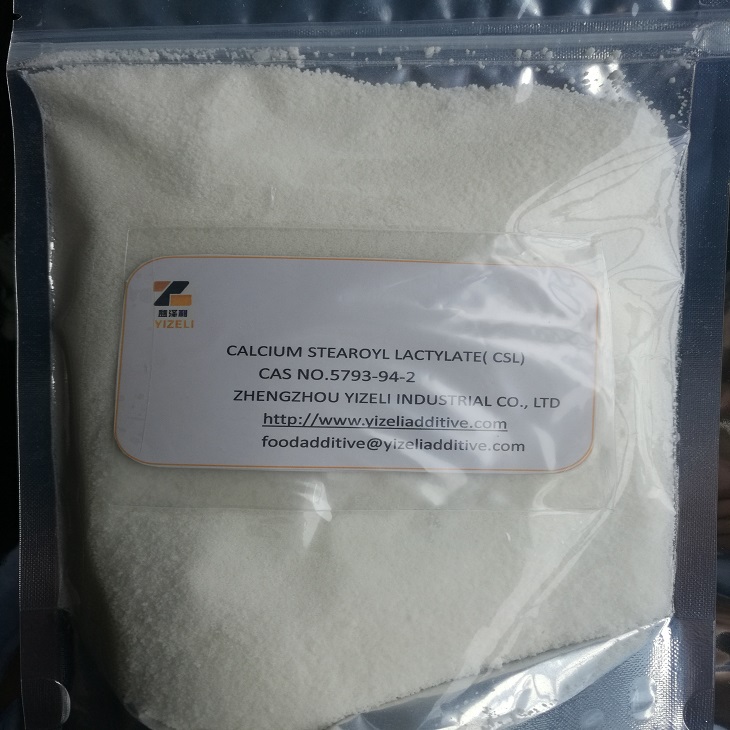 Food Additive Calcium Stearoyl LactylateCSL Emulsifeir for Biscuit