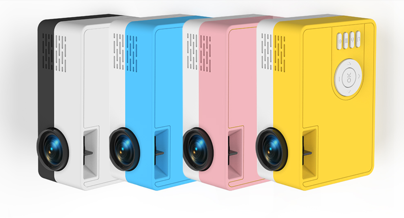 Yanyi New Mini WiFi Full HD Portable USB 5G Projector Supports 1080P HDMI USB Office Theater Digital Media Player